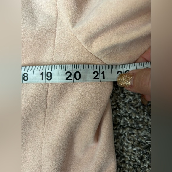 Vintage Jacobson’s Ernst Strauss Ultrasuede blush pink blazer vintage size 16 - Picture 7 of 13